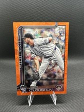 2025 Topps Update Series - Jack O'Loughlin #US215 Orange Diamante Foil /25 (RC)