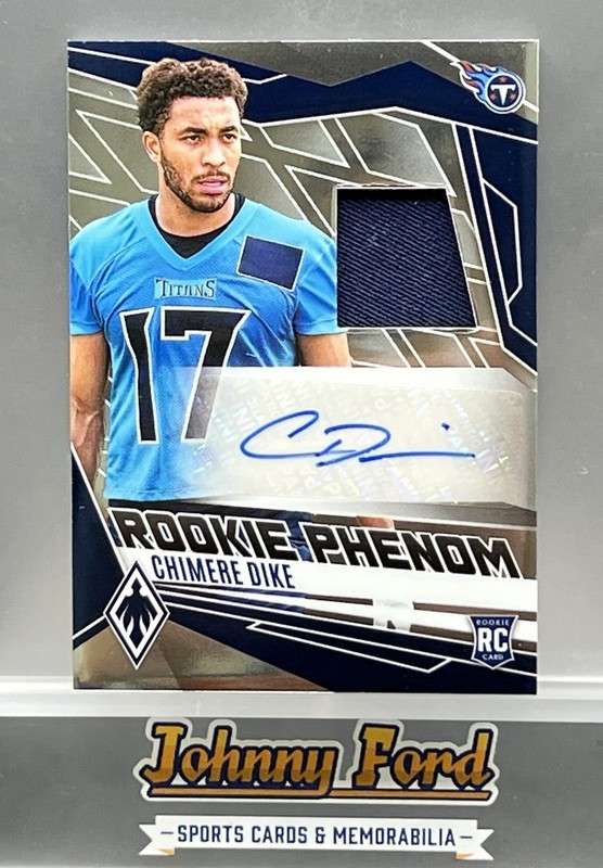 Chimere Dike 2025 Panini Phoenix Rookie Phenom Auto #232/249 #RPJ-CDE