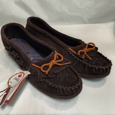 Bastien Industries Hiawatha Moccasins Style 379XX Women's Size 9