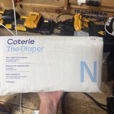Coterie The Diaper Size Newborn 2 Packs Of 31, 62 Diapers Total - NO BOX
