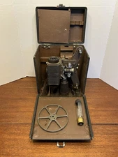 Vintage Revere Eight 8mm Film Projector Model 80 w/ Projector Case reel, no cord