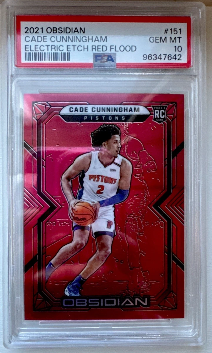 2021-22 Panini Obsidian - Cade Cunningham #151 for sale | eBay 【10シリ】2021 Obsidian Cade Cunningham