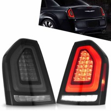 Vland Smoked Tail Light Led-for 2011-2014 Chrysler 300 Wstartup-animation Lr
