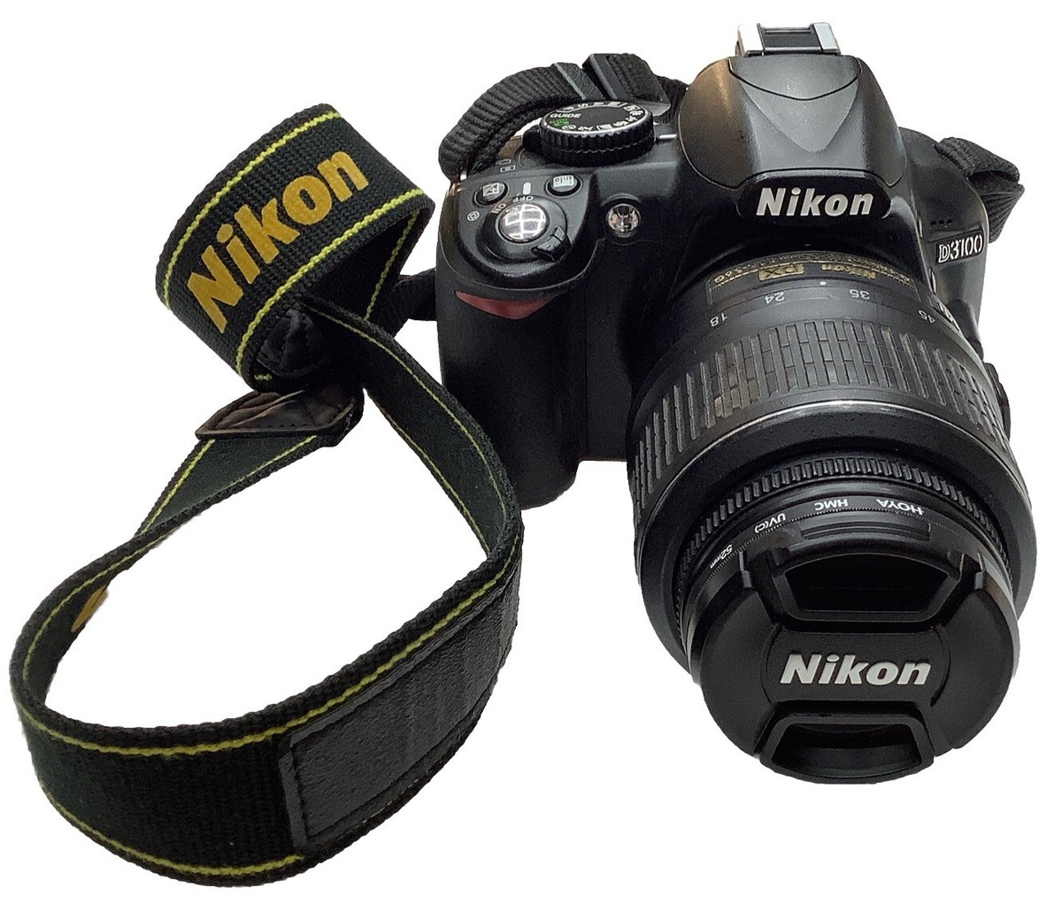 美品 NIKON D3100 18-55mm f3.5-5.6G VR M497 Nikon D3100 Digital SLR Camera 18-55mm VR Lens Kit Black Nikon