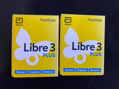 2 Stück FreeStyle Libre 3 Plus Blutzucker Sensor MHD 31.12.2025