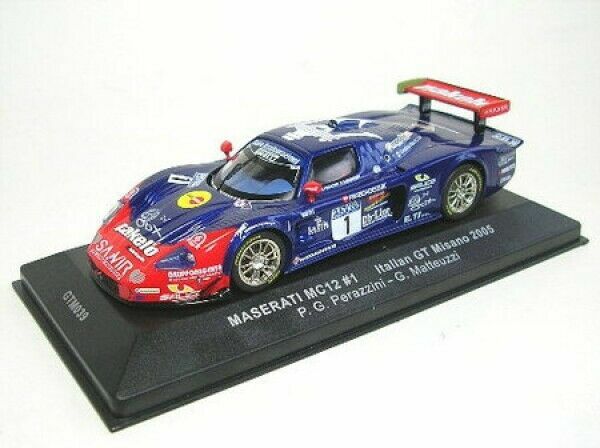 Maserati MC12 Misano 2005 IXO GTM039 voiture miniature de course italienne 1/43 diecast