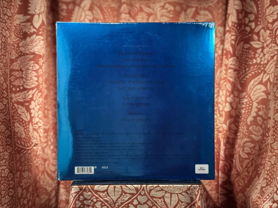 SEALED Weezer Blue Album HALF SPEED mastering 45RPM 2LP 30th red green - Image 2 of 4