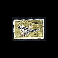 New Hebrides French, Sc #121, Used, 1966, Bird, Flycatcher, Scarce
