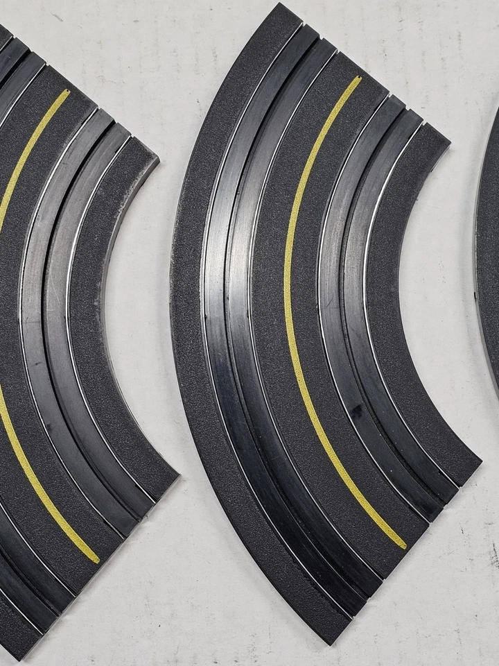 12 piezas LIONEL 5407-6" radio 90 grados curva Atlas 1235 escala HO ranura coche pista Foto 4 de 4