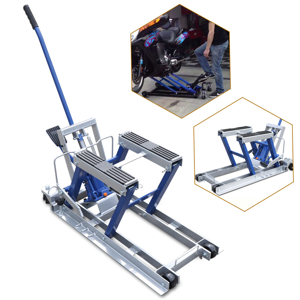 680Kg Motorcycle Hydraulic Lift Motorbike Lift Stand Motorcycle Jack