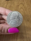 Coin Papal State Pius IX 2 Lire 1867 A. XXII Silver