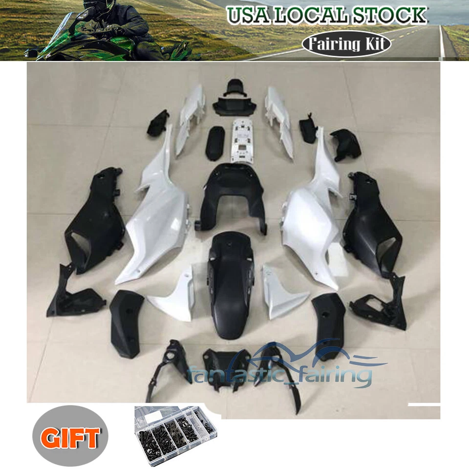 Fairing Kit Fit For Yamaha FZ07 MT-07 2012-2017 ABS Injection Bodywork W/ Bolts - Image 2 of 4