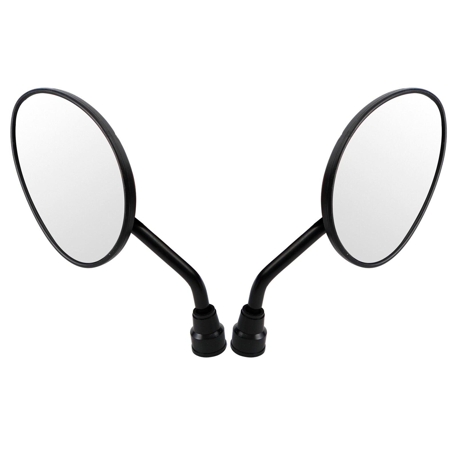 8mm Rearview Mirrors - short stem For Piaggio Zip 25 50 2T 4T TT DT 1993-2018 US