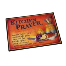 Abbey Gift Abbey Press 15.63"" X 11.75"" Kitchen Prayer Cutting Board"