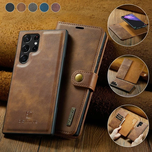 For Samsung Galaxy S25 S24 S23 Ultra A55 A35 A15 A54 Leather Wallet Card Cover - Picture 48 of 57