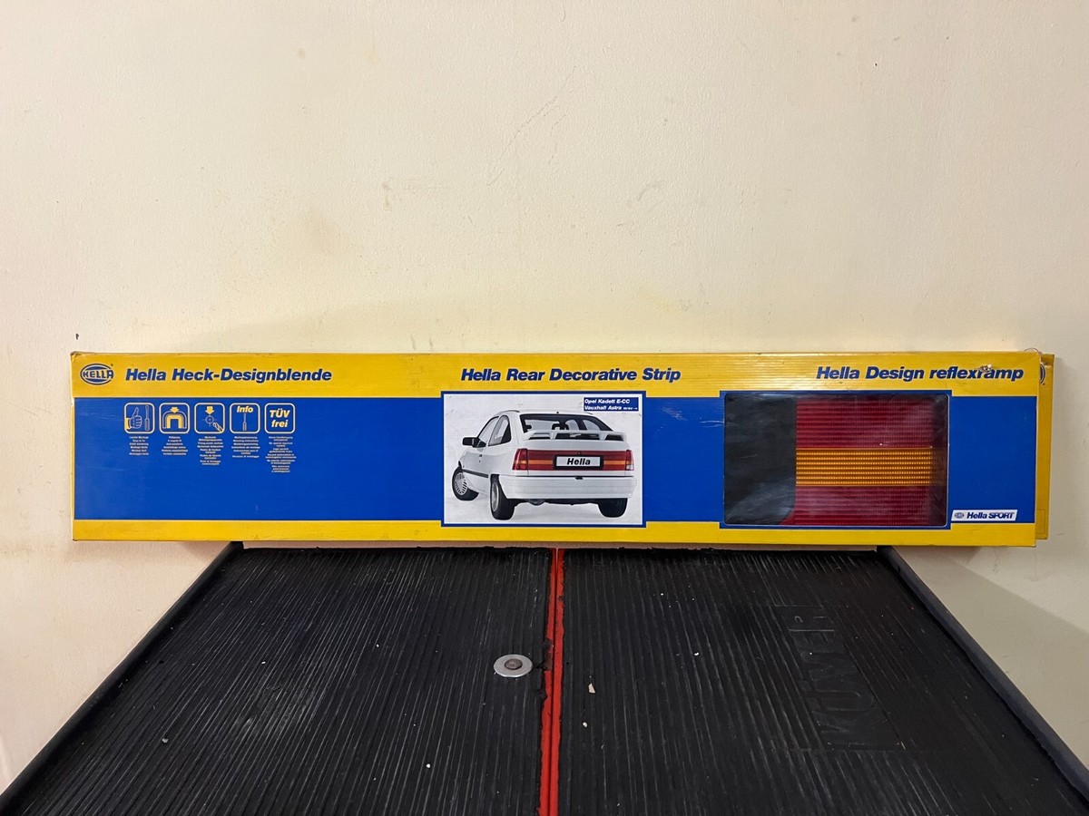 NOS RARE HELLA docorative strip for OPEL Kadett E-CC , Vauxhall