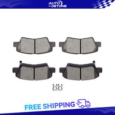 4 Pcs Rear Ceramic Brake Pads For Hyundai Sonata 2009-2015 Kia Optima 2011-2016