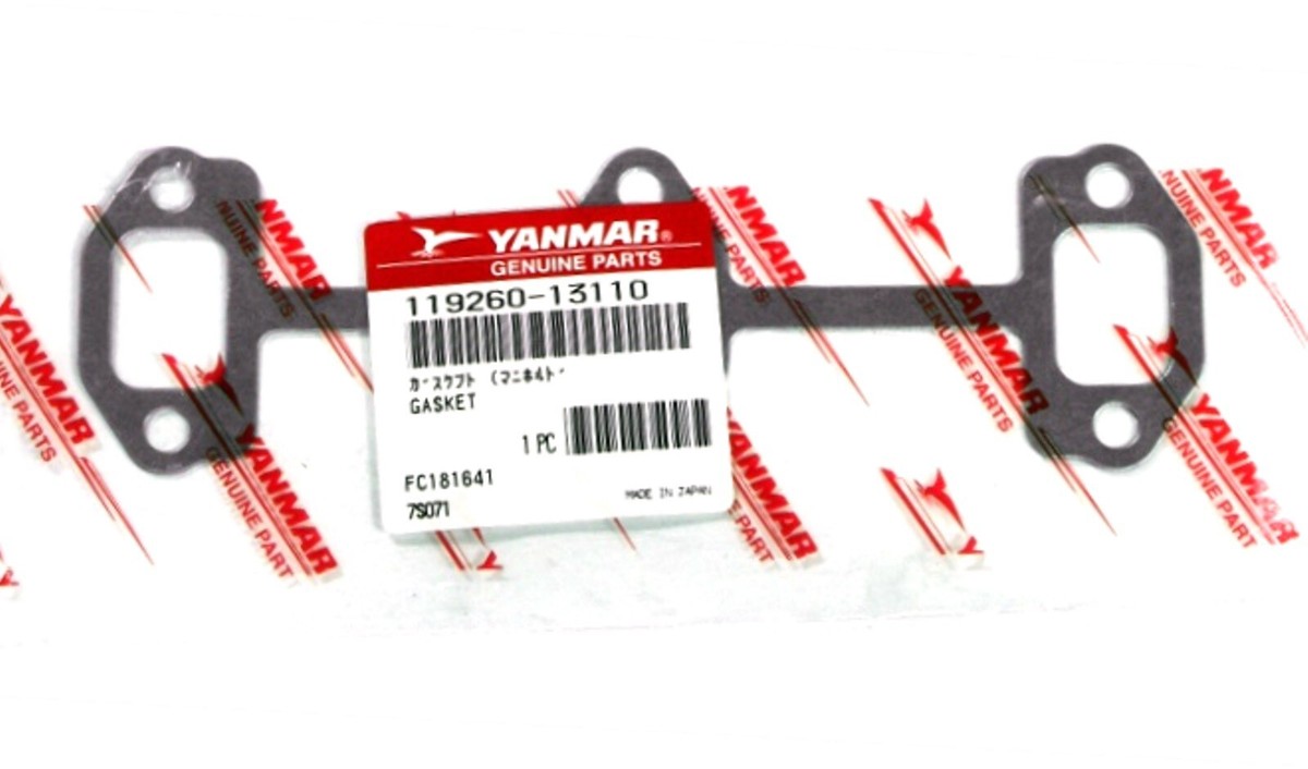 YANMAR Manifold Gasket - 3TNE 4TNE - Genuine - 119260-13110 | eBay