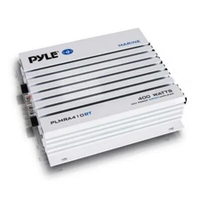 PLMRA410BT Marine Yacht Waterproof Bluetooth Amplifier 400 Watt 4-Channel Amp
