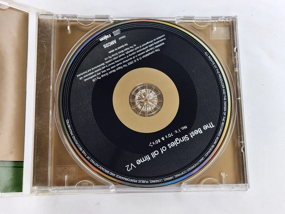 The Best Singles Of All Time V2 No. 1’s 70’s & 80’s CD Compilation - Image 2 of 3