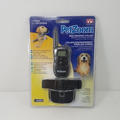PetZoom As seen on TV Dog Training Collar Remote System
