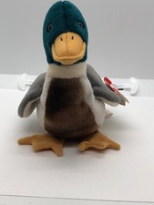 Jake The Duck Beanie Baby 1997 Ty Tag / Tush Tag 1998