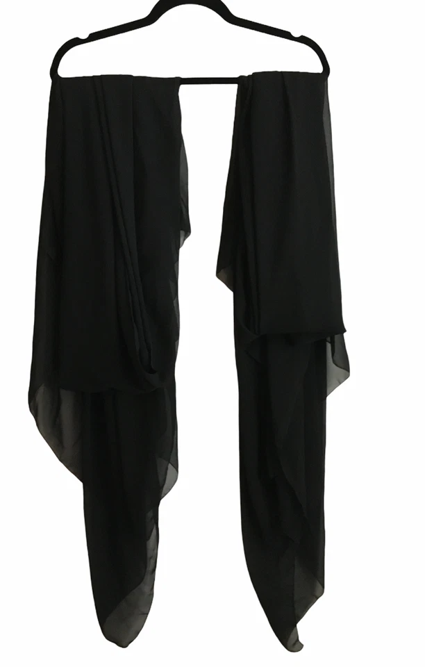 Laleela Plus Women's XL Black Sarong Wrap  Pool Cruise 100% Terivoile  - Изображение 2 из 4