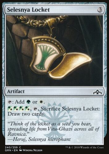 MTG Magic the Gathering Selesnya Locket (240/291) Guilds of Ravnica NM - Picture 1 of 1