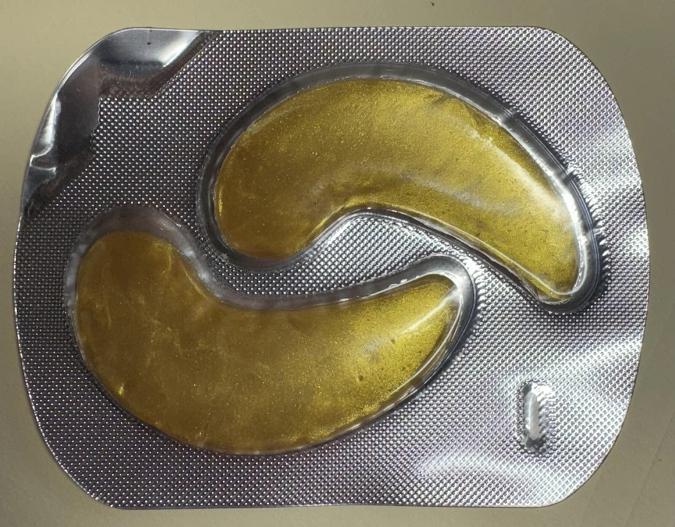 DEEP SEA MINERAL MATRIX MOLECULAR 24K GOLD EYE MASK 12 EYE MASKS NEW IN BOX - Image 3 of 4