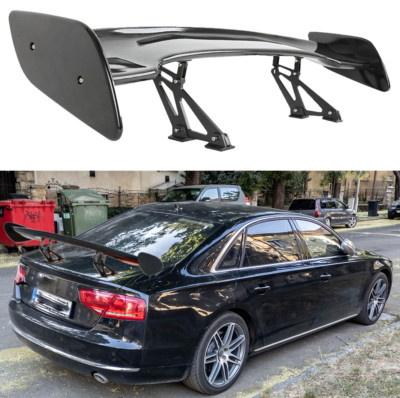 46'' GT Heckspoiler Racing Wing Spoiler Heck Flügel glänzend für Audi A8 D4 4H