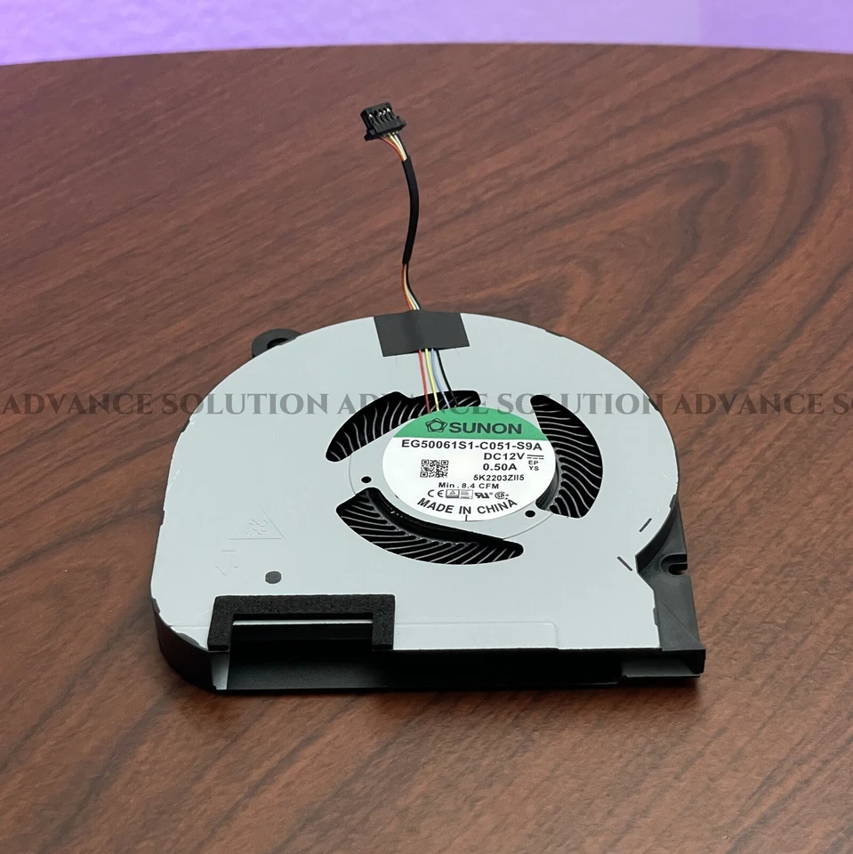 New Dell G7 17 7700 CPU Cooling Fan 2020 WMJ4N 0WMJ4N P2 DC 12V EG50061S1-C051 - Image 3 of 4