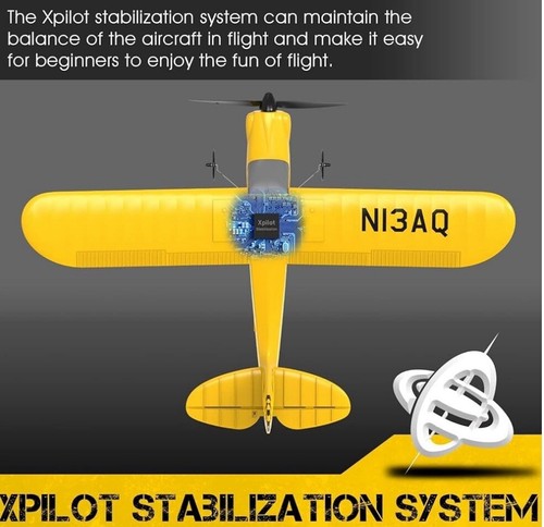 Aereo RC 3CH RC Trainer Aereo Sport Cub S2 con Elica Saver&Xpilot Stabile - Foto 13 di 16