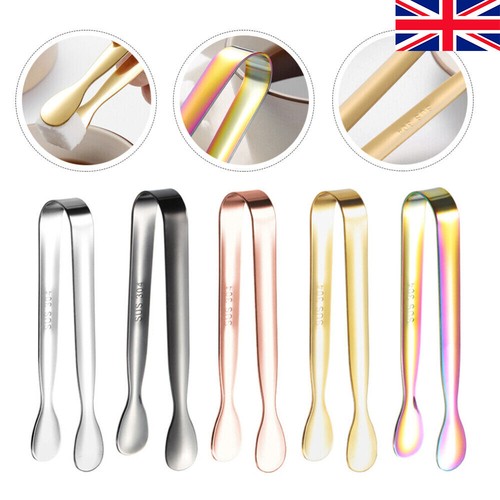 Small Ice Tongs Sugar Tongs Stainless Steel Mini Serving Appetizers Tools - UK - Picture 3 of 19