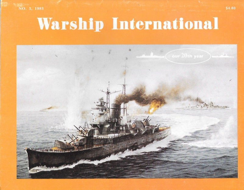 Warship International V20 N3 1983 IJN Imperial Japanese Navy A