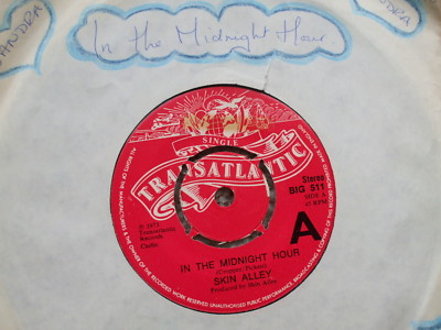 Skin Alley - In The Midnight Hour / Broken Eggs - Transatlantic BIG 511 
