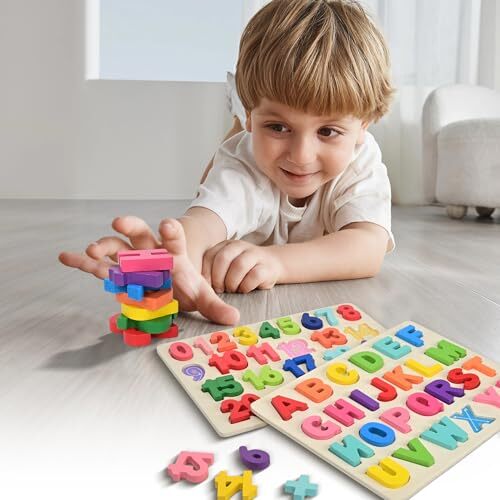 Alphabet Puzzle, ABC Letter & Number Puzzles for Alphabet Number