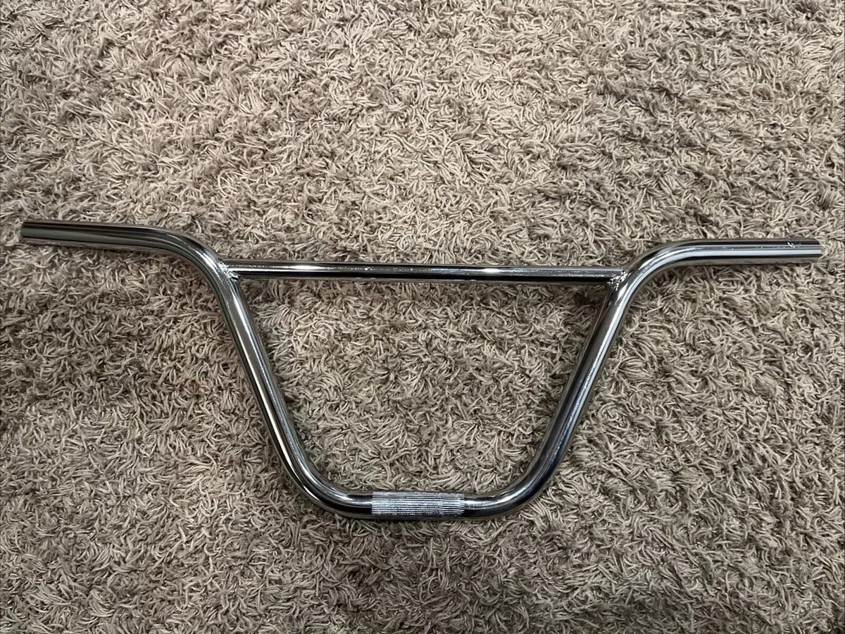 Vintage 1980s Lun-Chi? Circle LC Stamped BMX Handlebars Old Vintage 1980s Lun-Chi? Circle LC Stamped BMX Handlebars Old