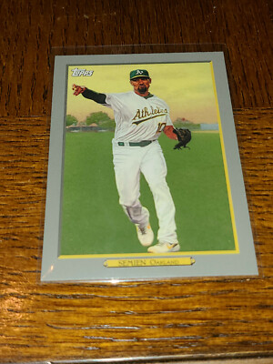 ATHLETICS A'S MARCUS SEMIEN 2020 TOPPS UPPDATE TURKEY RED #TR-26