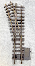 LGB 1615 G Scale 22.5  Left Hand Remote Electric Switch Turnout Brass Track