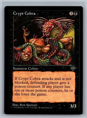 Magic The Gathering Mirage Crypt Cobra MTG TCG CCG