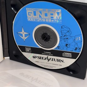 Mobile Suit Gundam Side Story Ⅰ～Ⅲ  SEGA SATURN Japanese Game Lot of 3