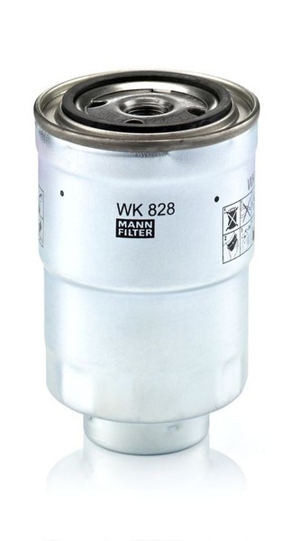 Mann-Filter Kraftstofffilter WK 828 X FüR VW Toyota Mazda Mitsubishi Ford-image