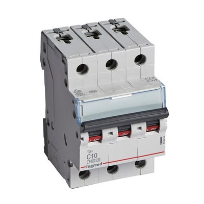 Legrand Leitungsschutzschalter 3P C 10A 6000A TX3  403543