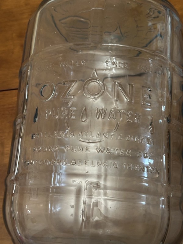 Ozone Pure Water Co. 5-Gallon Glass Jug