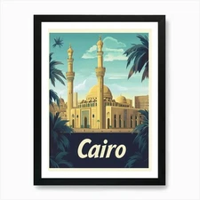 Aihrgdesign A Mid Century Modern Tr Framed Wall Art Poster Canvas Print Picture