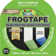 FrogTape 1.88 In. x 60 Yd. Multi-Surface Masking Tape 243162 FrogTape 243162
