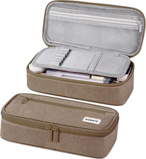 Pencil Case, Large Storage Organizer for Stationery, Back - to - School Essentia