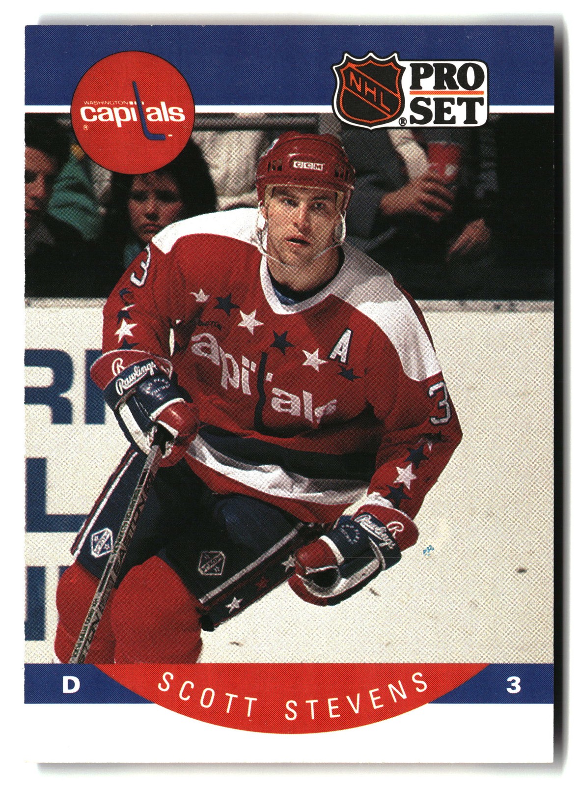 1990-91 Pro Set #321 Scott Stevens