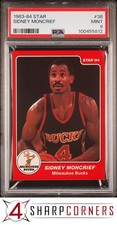 1983 STAR #38 SIDNEY MONCRIEF HOF PSA 9