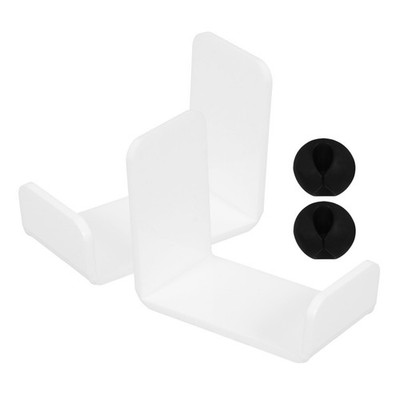 2 Sets Kopfhörer Ablage Kopfhörerhalterständer Desktop -Kopfhörerständer